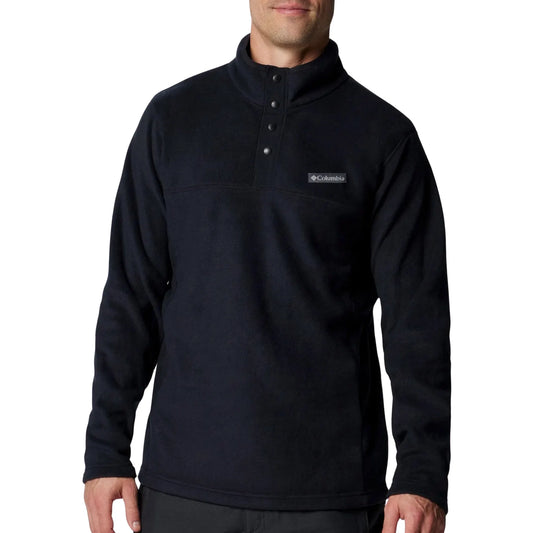 Columbia Steens Mountain II Half Snap Fleece Sweater Black (2097721-010) Men