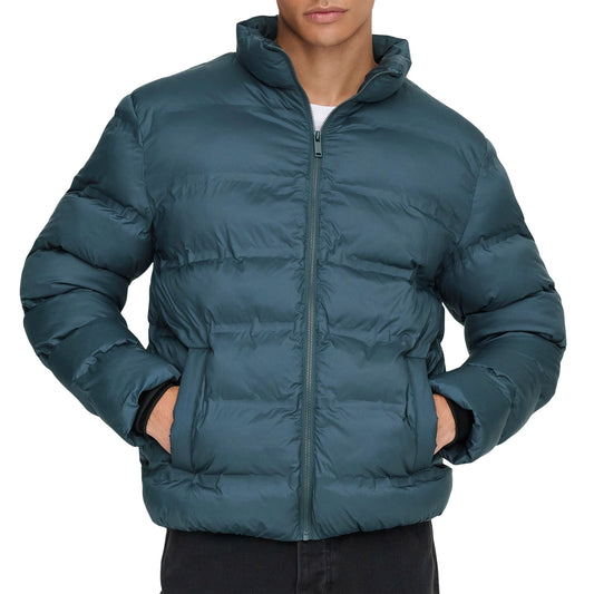 Only & Sons Union Seamless Life Puffer Jacket (22034834-DARKSLATE) Men