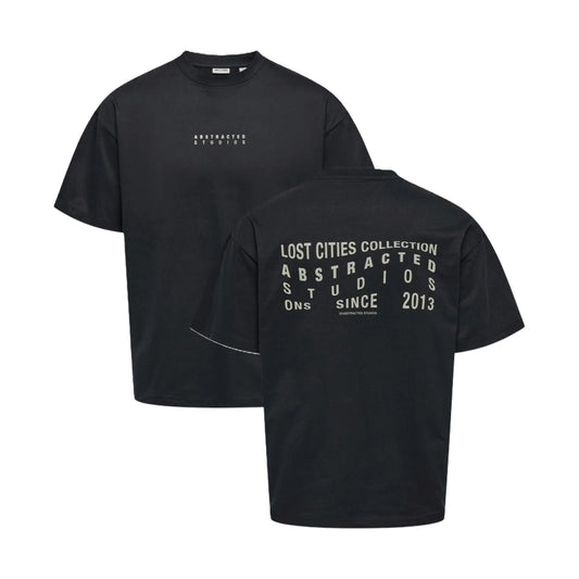 Only & Sons Parker Loose Shirt (22035566-JETBLACK) Men