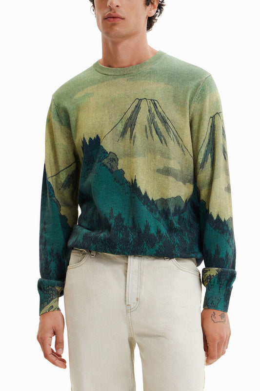 Desigual Jumper Cristian Natural (23SMJF08_6124) Men