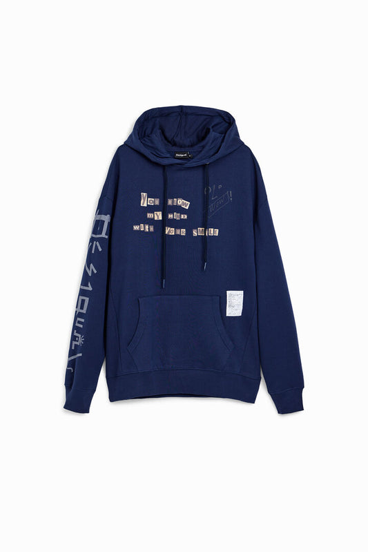 Desigual Sweatshirt Contantino Navy (23SMSK04_5000) Men