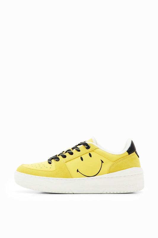 Desigual Sneakers Metro Smiley Yellow (23SSKA49_8018) Women
