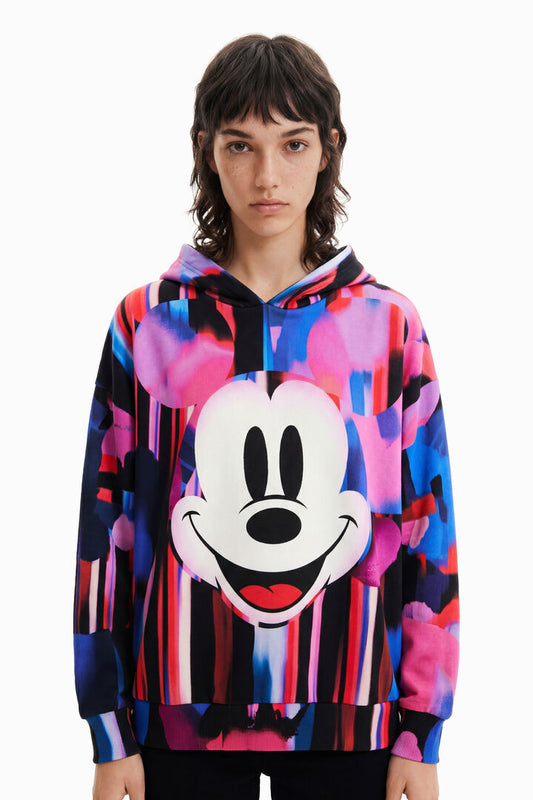 Desigual Sweatshirt Arty Mickey-Lacroix Black (23SWSK59_2000) Women