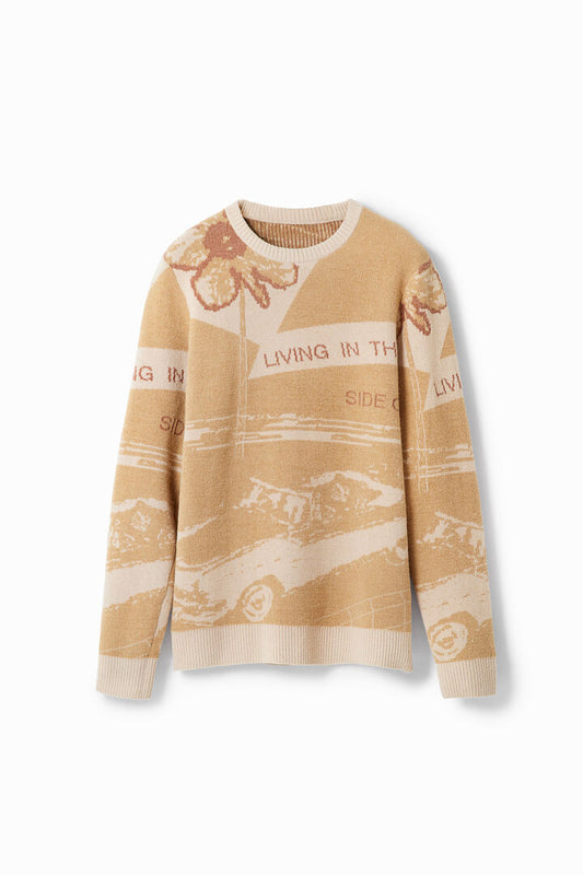 Desigual Jumper John Camel (23WMJF03_6011) Men