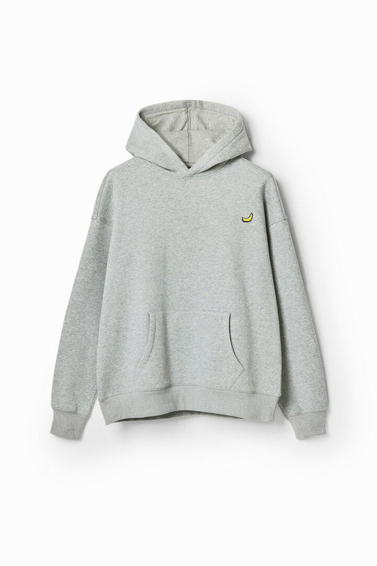 Desigual Sweatshirt Nell Middle Gray Marl (23WMSK16_2003) Men