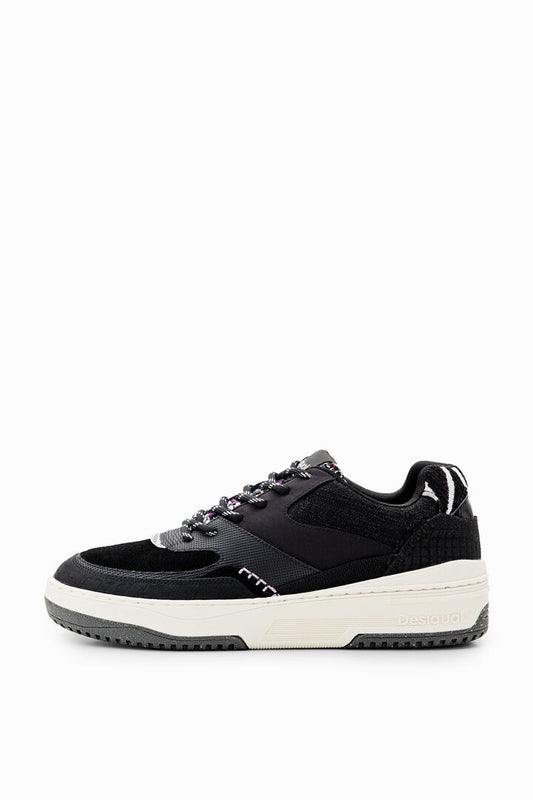 Desigual Sneakers Metro Patch Dark Black (23WSKA07_2000) Women
