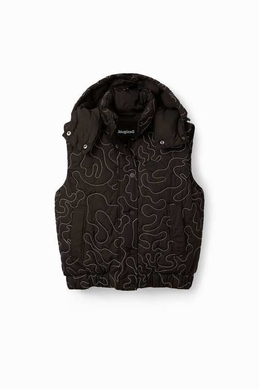 Desigual Coat Capri Black (23WWEW15_2000) Women