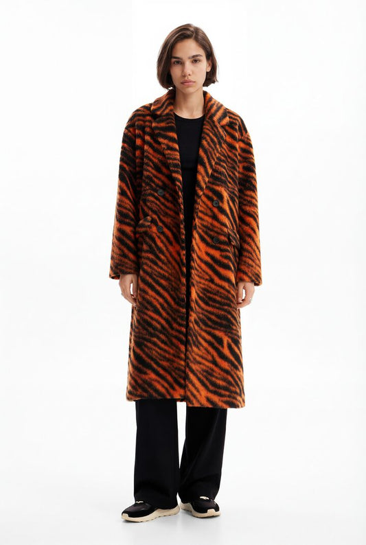 Desigual Coat Esmeralda Orange (23WWEW52_7002) Women