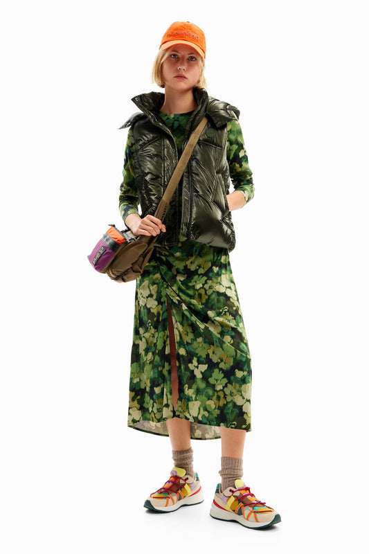 Desigual Coat Terranova Dark Green (23WWEW75_4011) Women