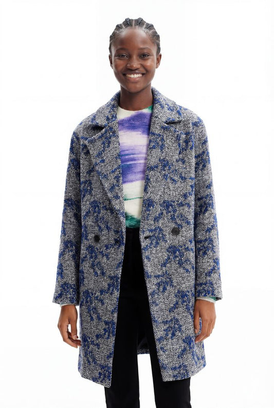 Desigual Coat Floor Blue Europa (23WWEWA9_5014) Women
