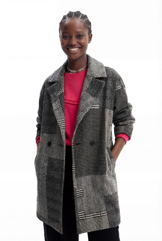 Desigual Coat Gael Black (23WWEWX6_2000) Women