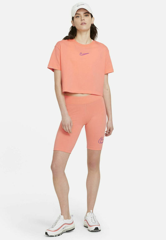 W NSW ESSNTL BIKE SHORT PRNT Women
