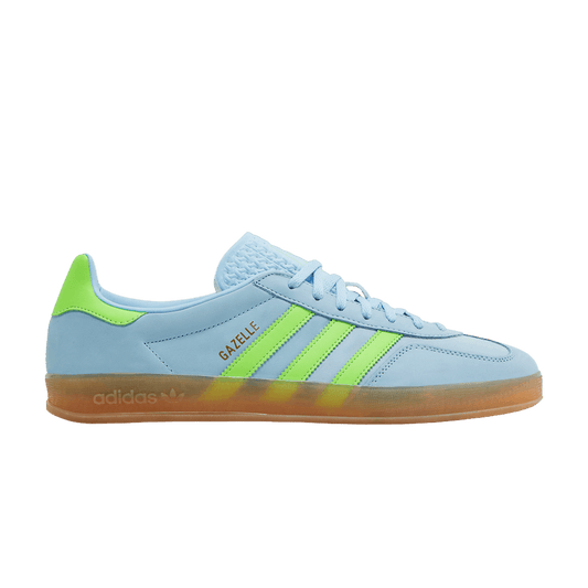 adidas Gazelle Indoor Clear Sky Solar Green (JI1372) Women