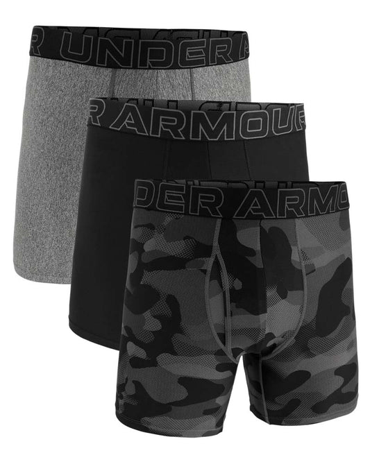 UA PERFORMANCE TECH - PRINT 6 IN 3PK (25UUSHJ193-001) Men