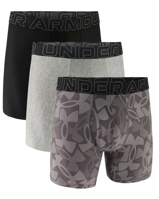 UA PERFORMANCE TECH - PRINT 6 IN 3PK (25UUSHJ193-053) Men