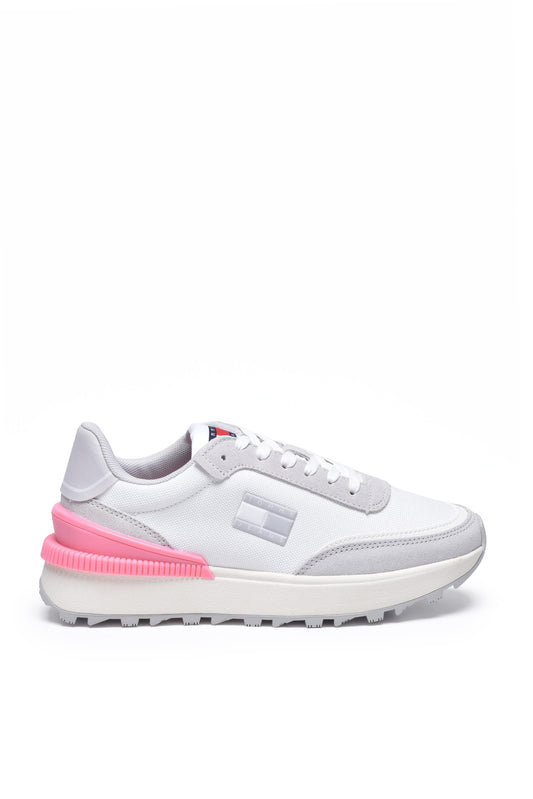 TOMMY JEANS sneakers WHITE/GRAY (259038-1105) Women