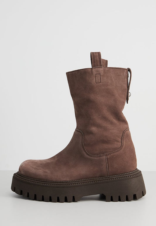 Inuovo Boots Brown (ZZO1SBW32-O00) Women