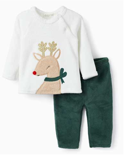 Zippy Pyjama Ls Coral Fleece White (31055756041) Kids