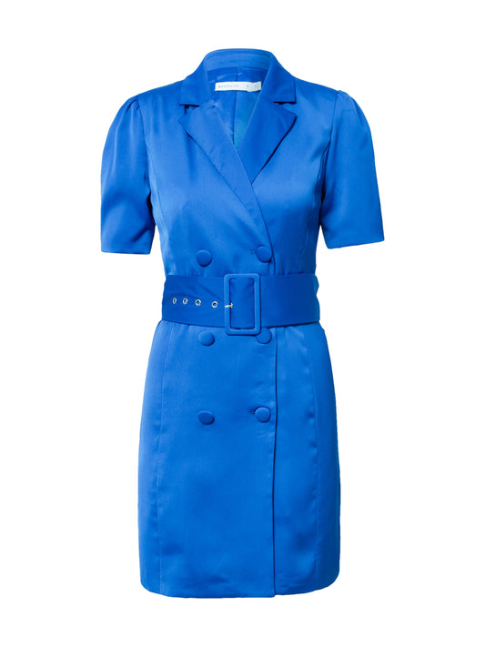 Warehouse (Ay) Belted Satin Crepe Blazer Dress (8680259) Women