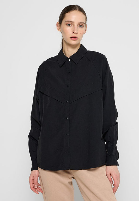 Champion Shirt Black (ZZO2UXM24-Q00) Women