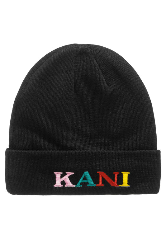 Retro Beanie black/ multicolor Unisex
