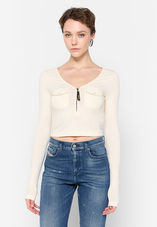 Diesel T BORDIE R TOP TOP Beige (ZZO2V2CBT-S00) Women