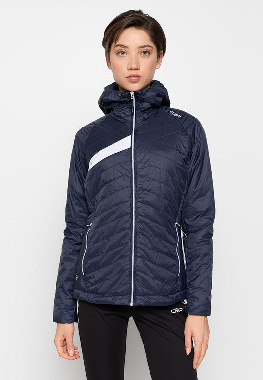 CMP WOMAN JACKET FIX HOOD Blue (ZZO2KG779-K00) Women