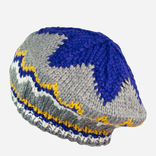Art Of Polo Women Accessories (Art Of Polo Beret cz2704 Grey/Blue)