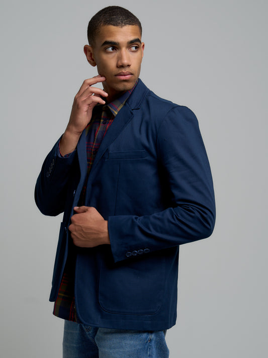 Big Star jackets Navy Blue (Big_Star_Blazer_130300) Men