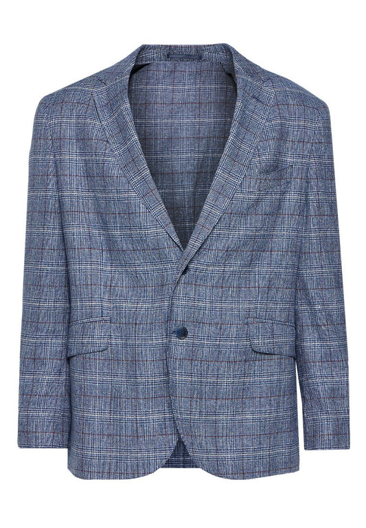 Hackett London COTT LIN STRCH POW CC Blue-Grey (ZZO2V2V53-T00) Men