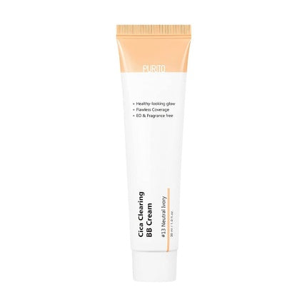 Purito Seoul Cica Clearing BB Cream - Neutral Ivory, 30ml