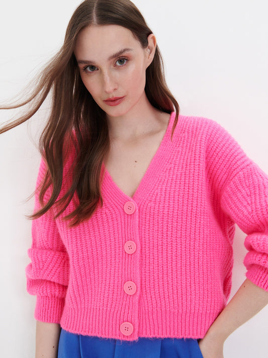 Sinsay cardigans Pink (7300J-43X) Women