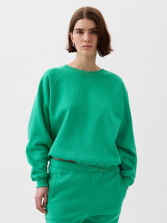 GAP hoodless sweatshirts Green (765585-20) Women