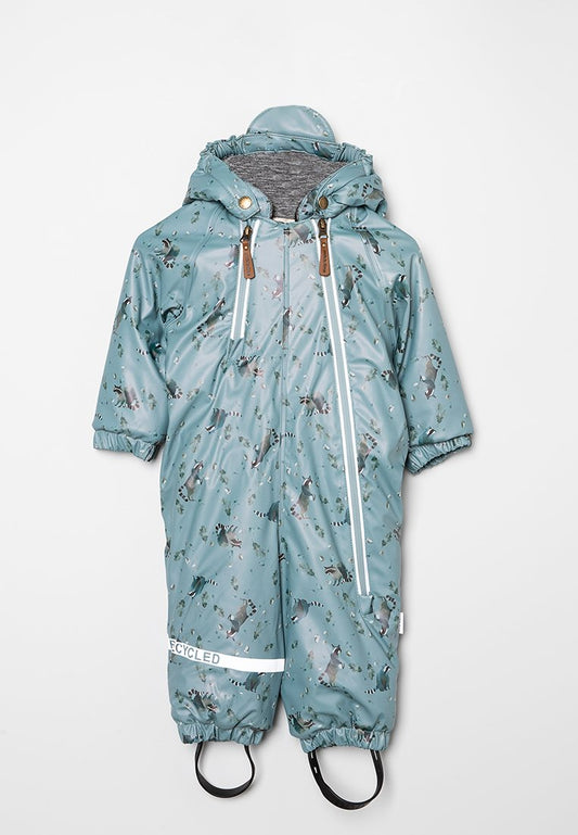 mikk-line PU Snow Suit 2 Zip Recycled - AOP (ZZO2N9J14-C00) Kids