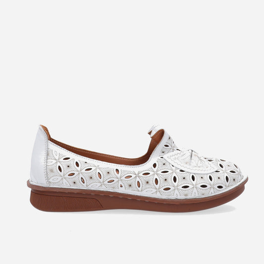 VENEZIA slip-on shoes White (301_126-1) Women