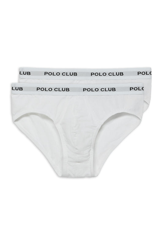 PACK - 2 SLIPS UNDERPANTS PC [W-W] WHITE (44041) Men