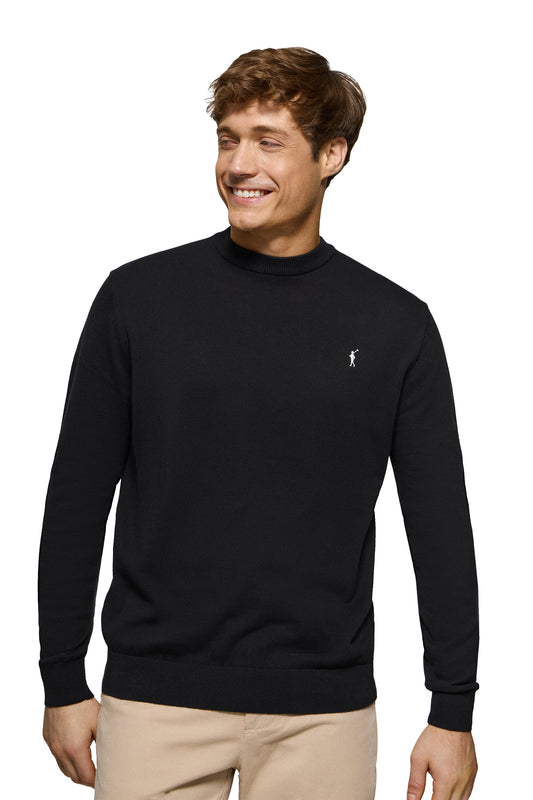 RIGBY GO U NECK BLACK (44228) Men