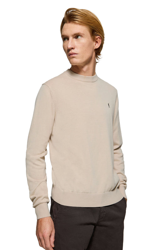 RIGBY GO U NECK BEIGE (44235) Men
