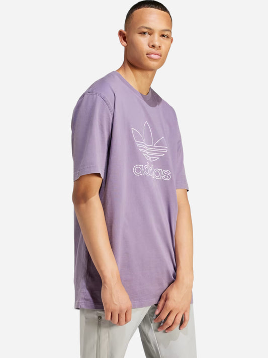 Adidas Men T-shirts (IR7992_Lilac)