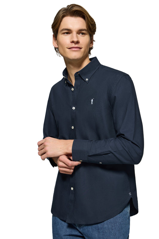 RIGBY GO REGULAR OXFORD NAVY (44432) Men