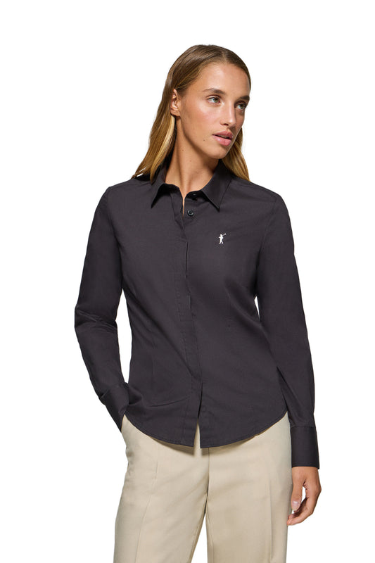 RIGBY GO W SLIM POPLIN BLACK (44465) Women