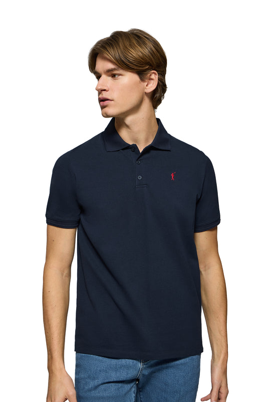 RIGBY GO POLO MC SS NAVY (44501) Men
