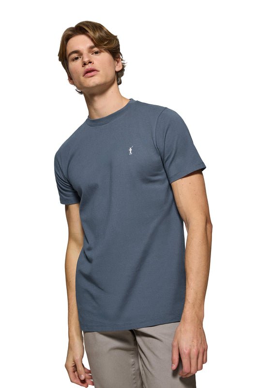 RIGBY GO TSHIRT SS DENIM_BLUE (44544) Men