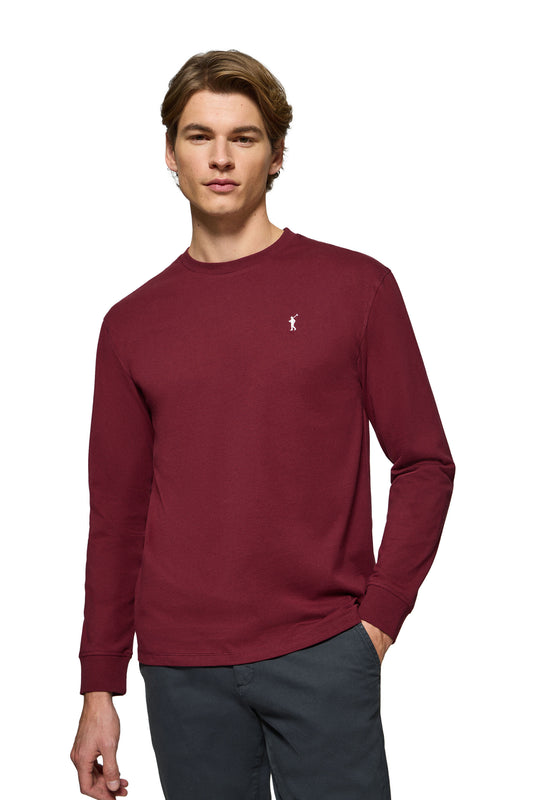 RIGBY GO TSHIRT LS GARNET (44593) Men