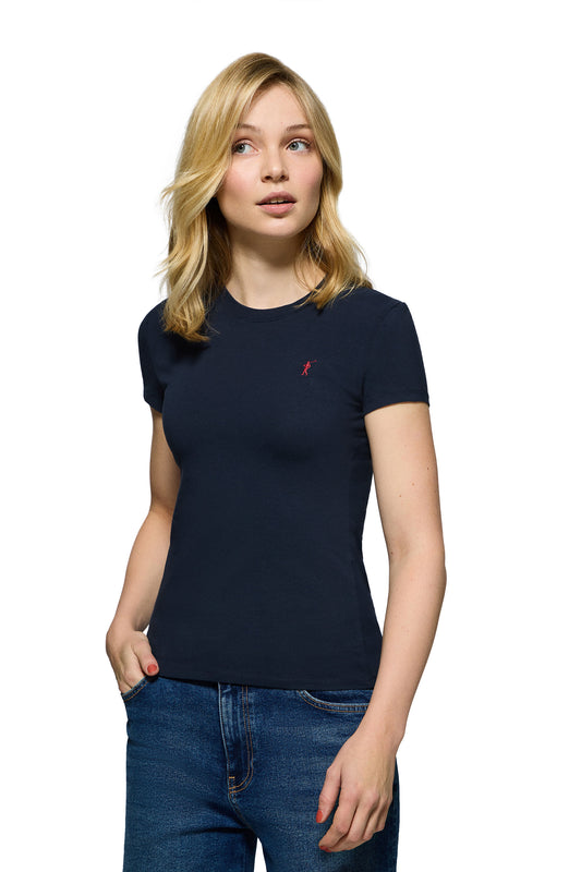 RIGBY GO W TSHIRT SS NAVY (44613) Women
