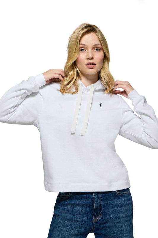 RIGBY GO W HOODIE SWEAT WHITE (44641) Women