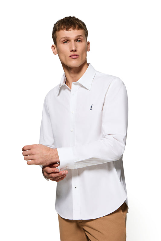 RIGBY GO SHIRT POPLIN GD WHITE (44879) Men