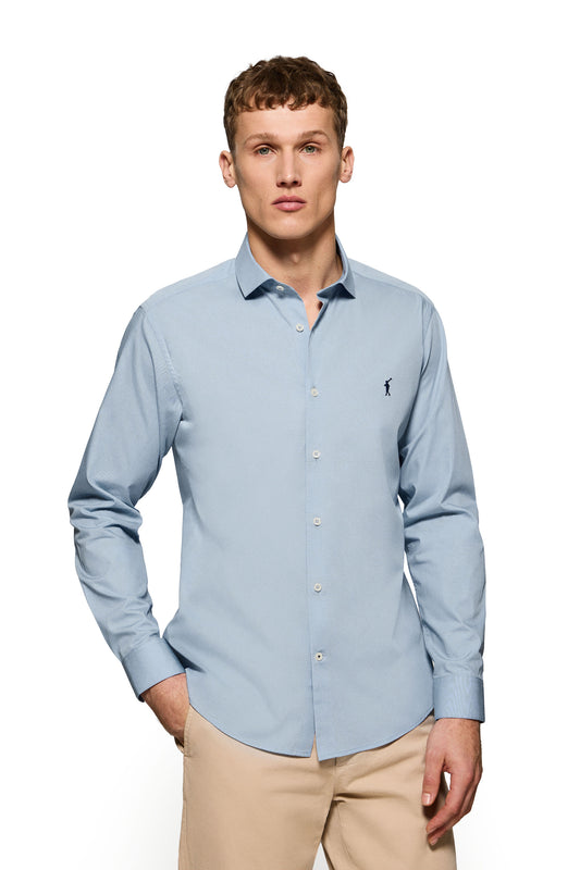 RIGBY GO SHIRT POPLIN VN SKY_BLUE (44890) Men