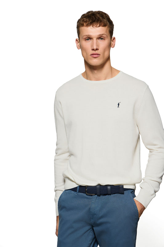 RIGBY GO U NECK VN ECRU (44984) Men