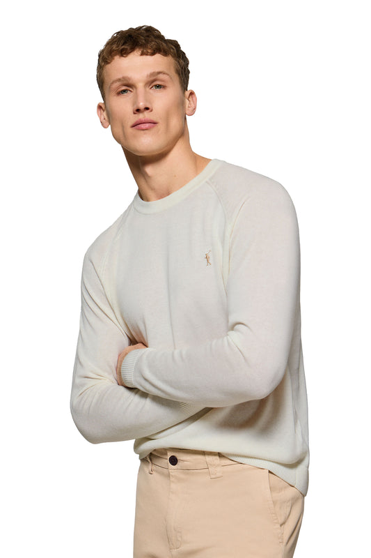 RIGBY GO U NECK CL ECRU (44998) Men